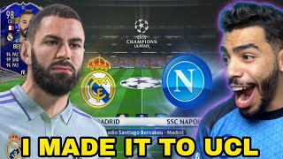 I PLAYED VS REAL MADRID in the CHAMPIONSHIPS LEAGUE  BECOME THE GOAT 8 FIFA 23 [upl. by Noroj]