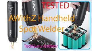 AWithZ Handheld Spot Welder [upl. by Niraj]