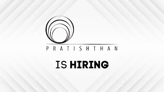 Hiring Alert Pratishthan  ₹ 625 LPA  BE BTech MTech [upl. by Harness]