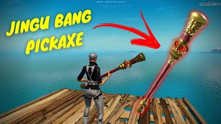 FREE BUILD COM A PICARETA JINGU BANG WUKONG I FORTNITE [upl. by Nataline777]