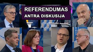 Referendumas 2024 Opozicija neturi gerų argumentų Antra Diskusija  Karalius Reaguoja [upl. by Oralie428]