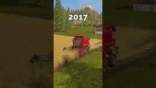 Evolution of Farming Simulator Harvesting Edition farmingsimulator fs25 [upl. by Emerick]