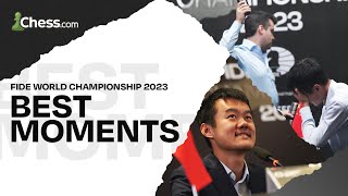 The Best Moments From The FIDE World Championship [upl. by Nomyar125]