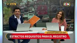 Estrictos requisitos para el registro de conducir [upl. by Satterfield]