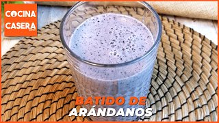 BATIDO DE ARÁNDANOS 🥤 [upl. by Attennyl]