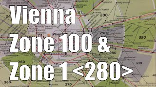 Vienna City 100 and Airport Schwechat 280 Zones Explained [upl. by Rosmunda]