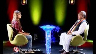 Kathi Karthika With T Congress leader V Hanumantha Rao  V6 Exclusive Interview [upl. by Enelyam]