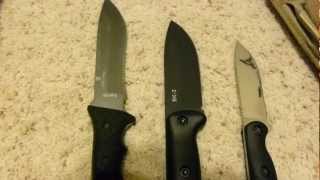 SCHF9 vs Becker BK2 Comparison Knife Review [upl. by Arline764]