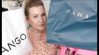 BIG HAUL MODE ET BEAUTÉ PRINTEMPSÉTÉ  ventes privées Mango et try on [upl. by Jasisa]