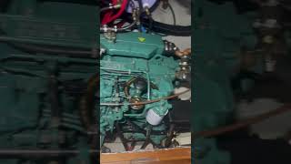 Volvo Penta MD22 after full service boatengine [upl. by Minoru]