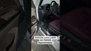 2022 Lexus LX600 copart automobile autodubai sale [upl. by Fauman]