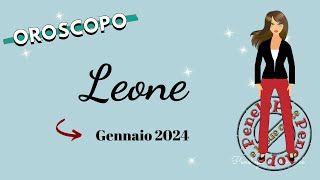 LEONE ♌️ OROSCOPO GENNAIO 2024 ⭐️ Cielo Del MESE 🌙 [upl. by Ynehpets]