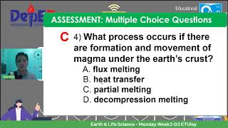 Earth amp Life Science  Monday Week3 Q3 ETUlay [upl. by Werdnael891]