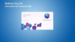 Biofinity Toric XR em Lentes de Contacto 365 [upl. by Corina]