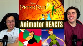 REACTING to Peter Pan 1953 THE BEST VERSION First Time Watching Animator Reacts [upl. by Ailina]