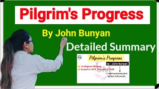 Pilgrims Progress By John Bunyan summary in hindi [upl. by Sillsby811]