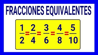 21 FRACCIONES EQUIVALENTES 4° GRADO [upl. by Mulderig]