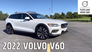 2022 Volvo V60 Cross Country  Walkaround with Heather [upl. by Nellir]