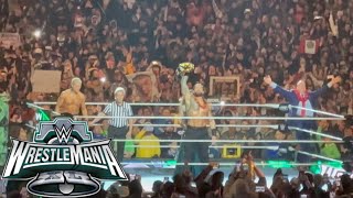 Roman Reigns vs Cody Rhodes WWE Universal Championship FULL MATCH  Wrestlemania 40 Night 2 [upl. by Baoj]