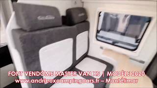 FONT VENDÔME MASTER VAN XS  MODÈLE 2020 [upl. by Emelun]