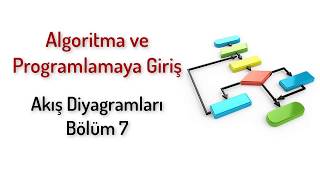 Algoritma ve Programlamaya Giriş  Akış Şemaları 7 [upl. by Oicapot838]