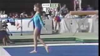 Svetlana Boginskaya  1985 Junior Cup  FX 2 [upl. by Orly]