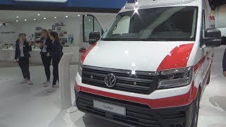 Volkswagen Crafter 20 TDI 177 hp 8AT Ambulance 2019 Exterior and Interior Walkaround [upl. by Mackenzie]