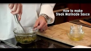 How to Make Steak Marinade Sauce [upl. by Nerrual97]