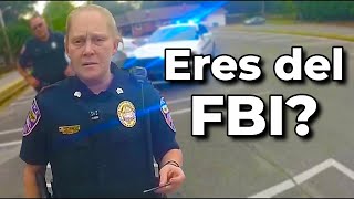 CUANDO POLICIAS ESTUPIDOS ARRESTAN AGENTES DEL FBI [upl. by Fanestil]