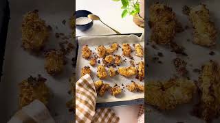 NUGGETS maison à base de CORN FLAKES  🌽 recette healthy nuggets shorts [upl. by Salita971]