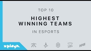 Top 10 Teams in Esports 20002018 xplayned [upl. by Hadeis]