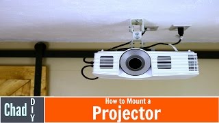 How to Mount a Projector [upl. by Irrej]