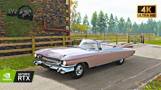 400HP Cadillac Eldorado Forza Horizon 4  Logitech g29 Gameplay 4k [upl. by Ennoved]