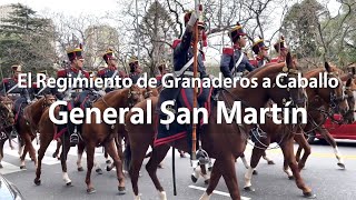 El Regimiento de Granaderos a Caballo General San Martín Buenos Aires [upl. by Renrag810]