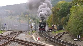 Ein Herbsttag an der Fichtelbergbahn [upl. by Ennaylime]