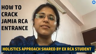 How to Crack Jamia RCA Civil Services Entrance 2021  A Holistic approach shared by Ex RCA student [upl. by Finstad94]