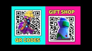 GIFTS SHOP QR CODES 🎁 WORKING QR CODES BRAWL STARS 🤩 brawlstars [upl. by Brittaney]