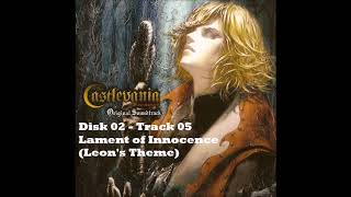 Castlevania Lament of Innocence OST  Lament of Innocence Leons Theme [upl. by Sapowith]