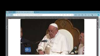 Apostate Bergoglio publicly repudiates Christ and the Catholic Church [upl. by Lamb709]