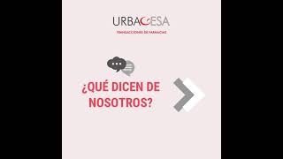 ¿Qué dicen de nosotros  Urbagesa Farmacias [upl. by Ahsenar540]