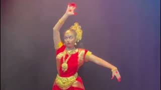 Aigiri Nandini A Bharatnatyam Performance SayaniChakraborty [upl. by Razaele]