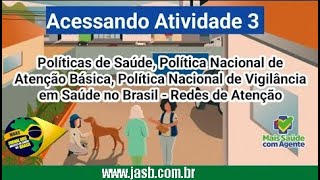 Como resolver a Atividade 3  Programa Mais Saúde Com Agente [upl. by Damiano]