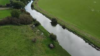 Fotheringhay Castle Church of St Mary and All Saints Drone Clip 101024 [upl. by Mela]