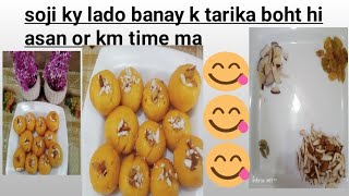 soji ky lado banay k tarika boht hi asan recipeamazing recipelado soji recipe [upl. by Fulks]