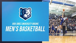 BJU Bruins vs Regent University Royals  Mens Basketball [upl. by Ffirahs747]