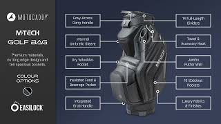 2024 Motocaddy M TECH Bag Features [upl. by Eimmit]