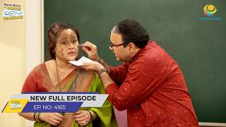 FULL EPISODE 4165 Ye Kya Kar Diya Bhide Ne  Taarak Mehta Ka Ooltah Chashmah [upl. by Anival]