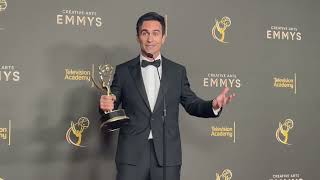 Néstor Carbonell Best Guest Drama Actor Shōgun 2024 Emmys press room interview [upl. by Osborne963]