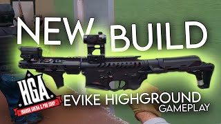 quotNEW BUILDquot Custom Polarstar Jack Airsoft Gameplay at EVIKE HIGHGROUND CYPRESS TX [upl. by Arvin]