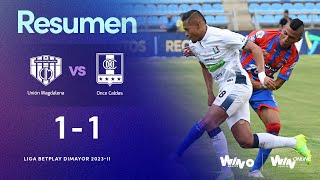 Unión Magdalena vs Once Caldas resumen y goles  Liga BetPlay Dimayor 2023 2  Fecha 12 [upl. by Neerual]